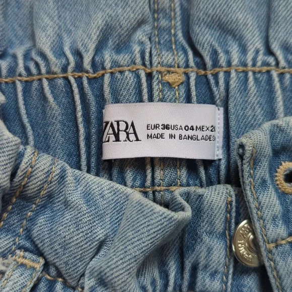 Zara Jean Shorts Small - Picture 2 of 2